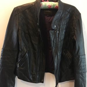 Cole Haan leather jacket